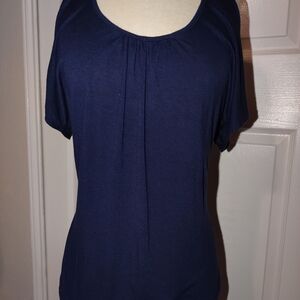 Women's Navy Blue Top